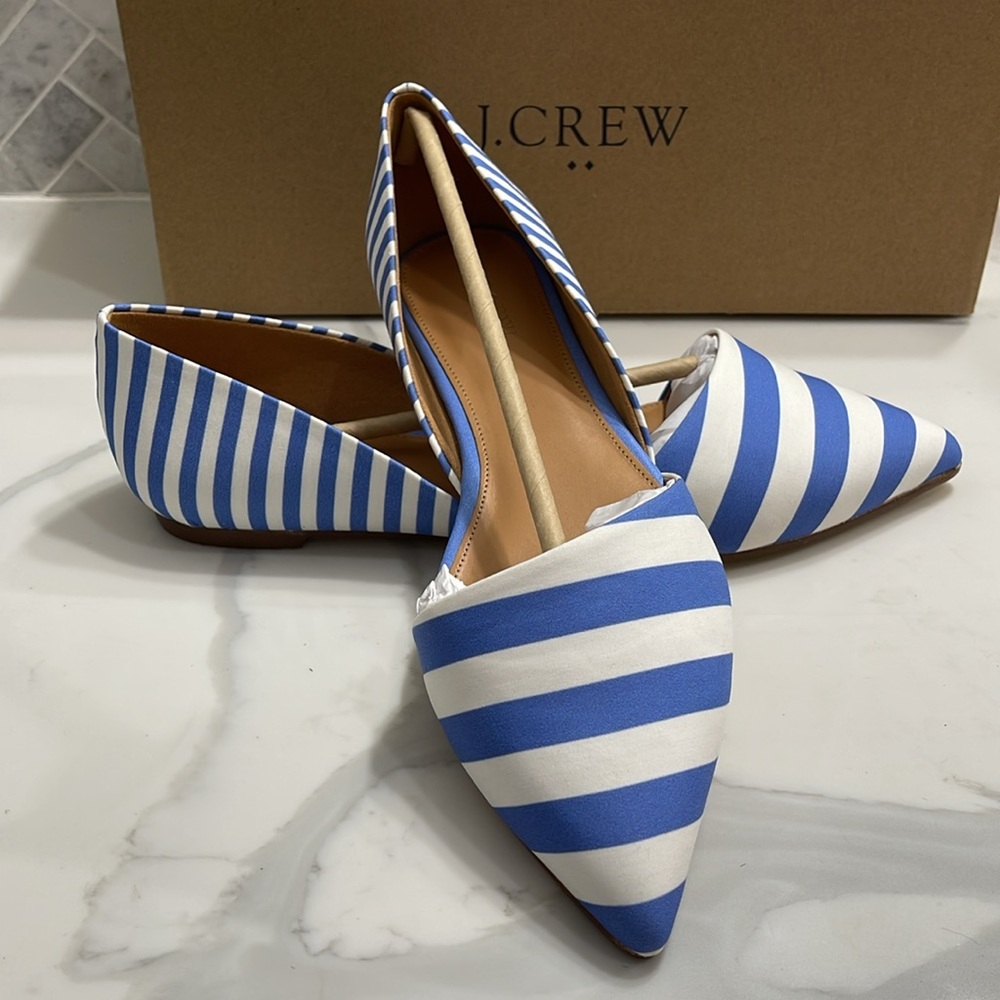J.Crew Factory Women's Zoe D'orsay Flats
Size 8 1/2